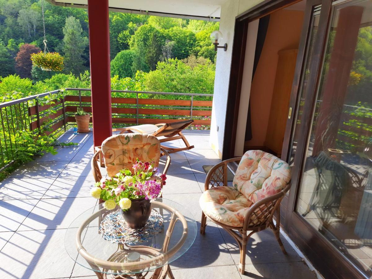 Ferienwohnung Rhododendron - Natur Pur Am Highwalk Rotenburg an der Fulda Bagian luar foto